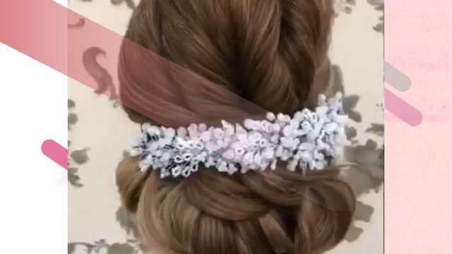 آموزش شینیون مو ساده و شیک