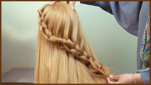 آموزش بافت مو مدل گره