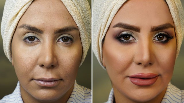 آموزش سایه چشم شاین