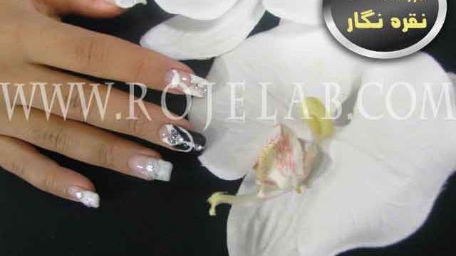 فیلم آموزش طراحی ناخن با ژل - آکادمی نقره نگار