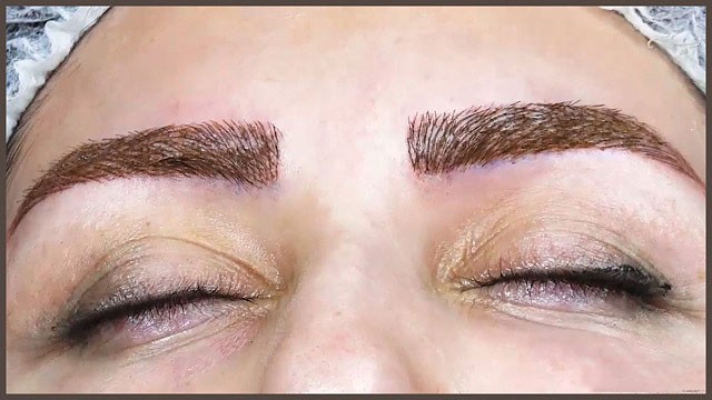 میکروبلیدینگ ابرو به روش فیبروز
