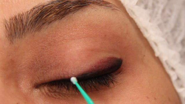 تاتو خط مژه
