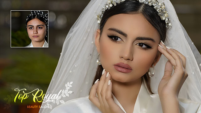 میکاپ لایت عروس | آموزش آرایش صورت | گریم و میکاپ عروس شمال تهران