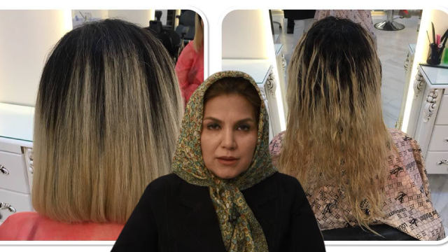 انتخاب رنگ مو متناسب با چهره و چشم