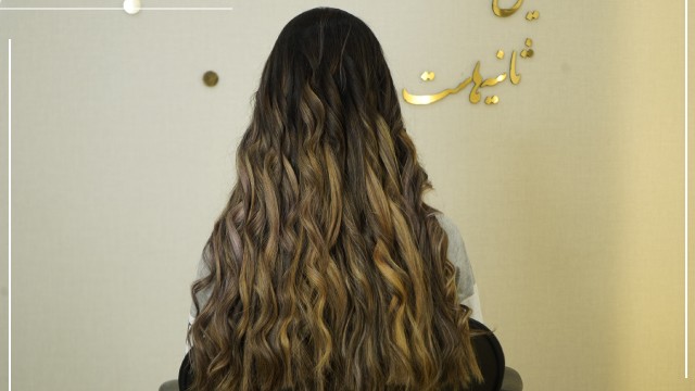 آموزش تکنیک پیچیدن فویل در رنگ و مش
